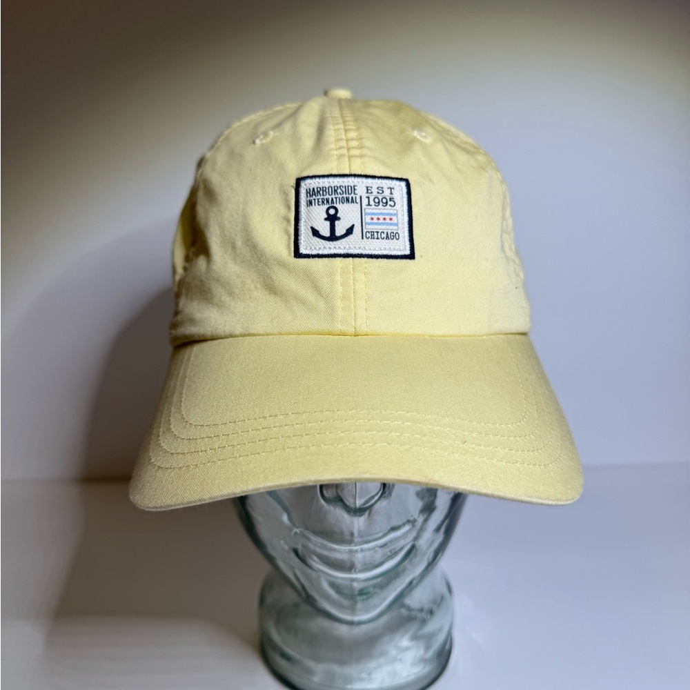 Vintage Harborside International Yellow Baseball Cap